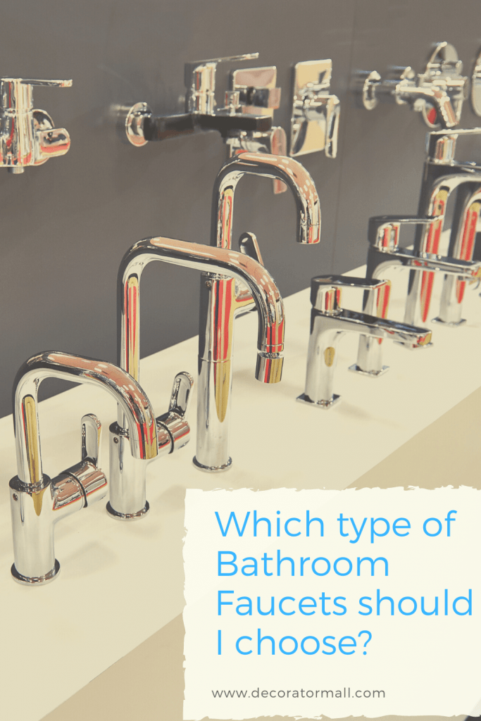 Types of Bathroom Faucets