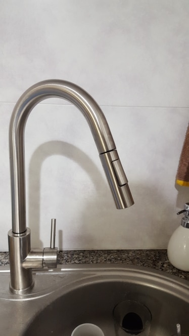 Intelligent Kitchen Faucet with Touch Sensor Control and Pull Out Spray ...