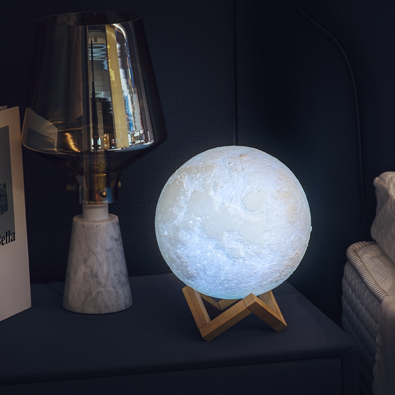 Colorful 3D Moon Night Light Colorful 3D Moon Night Light