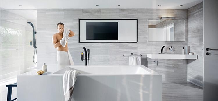 Arc Shaped Black/Gold Single Handle Bathroom Faucet Arc Shaped Black/Gold Single Handle Bathroom Faucet