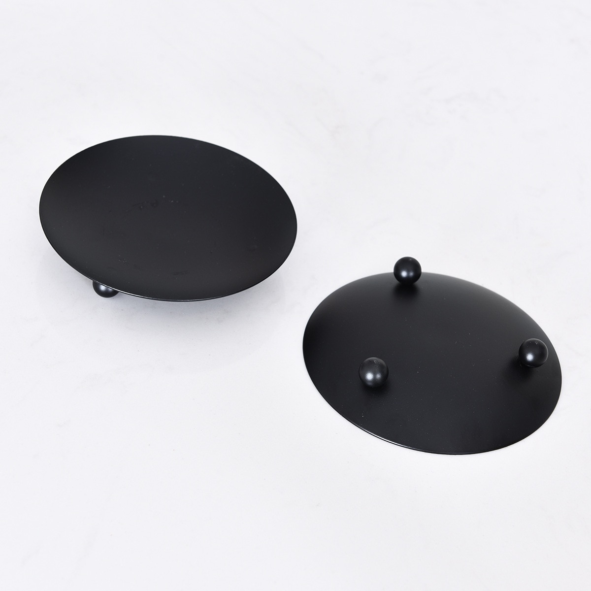 Decorative Iron Round Candle Holder Plate Decorative Iron Round Candle Holder Plate