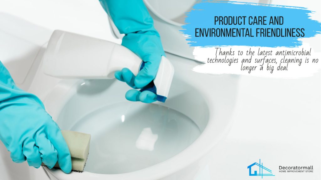 Product care and environmental friendliness