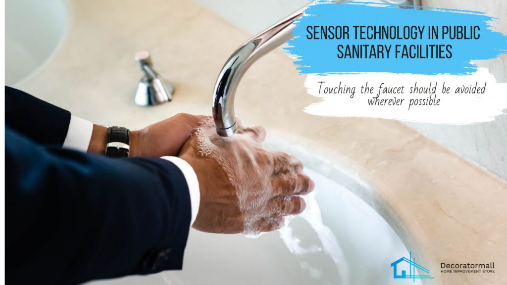 Sensor technology in public sanitary facilities